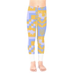 Ukraine T- Shirt Ukraine Pattern Kids  Classic Winter Leggings