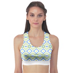 Ukrainian Ornament T- Shirt Folk Ukrainian Ornament, Seamless Pattern T- Shirt Sports Bra by maxcute