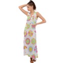 Umbrella T- Shirt Summer Vacation  Umbrella Pattern (funny) T- Shirt V-Neck Chiffon Maxi Dress View1