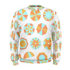 Umbrella T- Shirt Summer Vacation  Umbrella Pattern (sand) T- Shirt Men s Sweatshirt