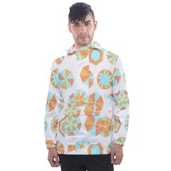 Umbrella T- Shirt Summer Vacation  Umbrella Pattern (sand) T- Shirt Men s Front Pocket Pullover Windbreaker