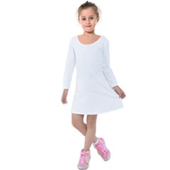 Undulating T- Shirt Undulation T- Shirt Kids  Long Sleeve Velvet Dress