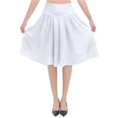 Undulating T- Shirt Undulation T- Shirt Flared Midi Skirt by maxcute