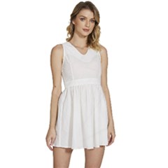 Undulating T- Shirt Undulation T- Shirt Sleeveless High Waist Mini Dress