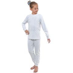 Undulating T- Shirt Waves Kids  Long Sleeve Set 