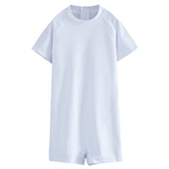 Undulating T- Shirt Waves Kids  Boyleg Half Suit Swimwear by maxcute