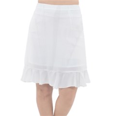 Undulating T- Shirt Waves Fishtail Chiffon Skirt by maxcute