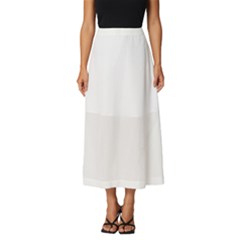 Undulating T- Shirt Waves Classic Midi Chiffon Skirt