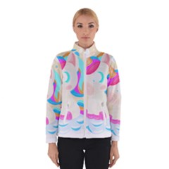 Unicorn Lover T- Shirt Cartoon Little Unicorn  T- Shirt Women s Bomber Jacket