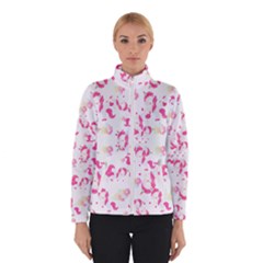 Unicorn Rainbow Heart T- Shirt Rainbow Unicorn Heart T- Shirt Women s Bomber Jacket