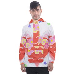 Unicorn T- Shirt Cute Unicorn Heart Valentines Day Design T- Shirt Men s Front Pocket Pullover Windbreaker