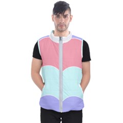 Very Peri T- Shirt Large Very Peri Pattern T- Shirt Men s Puffer Vest