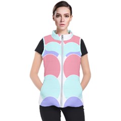 Very Peri T- Shirt Large Very Peri Pattern T- Shirt Women s Puffer Vest