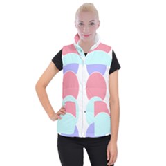 Very Peri T- Shirt Large Very Peri Pattern T- Shirt Women s Button Up Vest