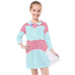 Very Peri T- Shirt Large Very Peri Pattern T- Shirt Kids  Quarter Sleeve Shirt Dress by maxcute