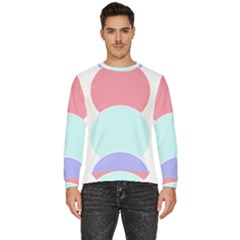 Very Peri T- Shirt Large Very Peri Pattern T- Shirt Men s Fleece Sweatshirt