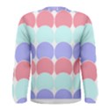 Very Peri T- Shirtvery Peri Geometric Circles T- Shirt Men s Long Sleeve Tee View2