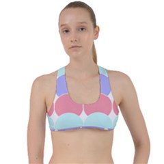 Very Peri T- Shirtvery Peri Geometric Circles T- Shirt Criss Cross Racerback Sports Bra by maxcute