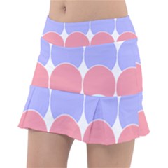 Very Peri T- Shirtvery Peri Geometric Circles T- Shirt Classic Tennis Skirt by maxcute