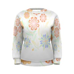 Vintage Flowers T- Shirt Vintage Flowers And Bees T- Shirt Women s Sweatshirt