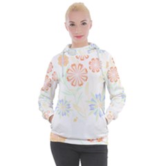 Vintage Flowers T- Shirt Vintage Flowers And Bees T- Shirt Women s Hooded Pullover