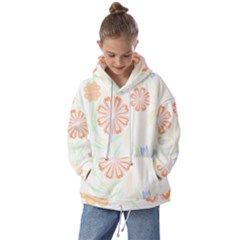 Vintage Flowers T- Shirt Vintage Flowers And Bees T- Shirt Kids  Oversized Hoodie