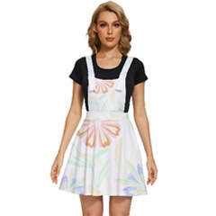 Vintage Flowers T- Shirt Vintage Flowers And Bees T- Shirt Apron Dress by maxcute