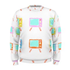 Vintage Retro T- Shirt Retro T V Clicks T- Shirt Men s Sweatshirt