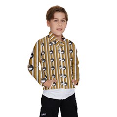 Vintage T- Shirt Vintage 1960 Geo Op Art, Retro 60s And 70s Pattern T- Shirt Kids  Windbreaker