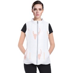 Warrior T- Shirt Silver Samurai Stock Illustrations T- Shirt Women s Puffer Vest