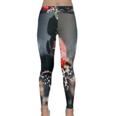 Chocolate Dark Classic Yoga Leggings by artworkshop