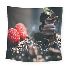 Chocolate Dark Square Tapestry (large)