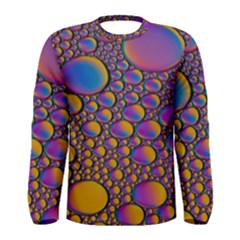 Bubble Color Men s Long Sleeve Tee