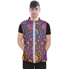 Bubble Color Men s Puffer Vest by artworkshop