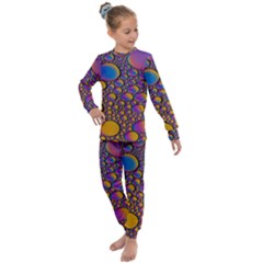 Bubble Color Kids  Long Sleeve Set 