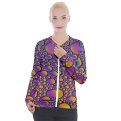 Bubble Color Casual Zip Up Jacket by artworkshop