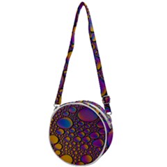 Bubble Color Crossbody Circle Bag by artworkshop