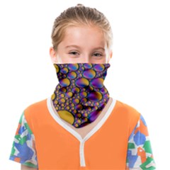 Bubble Color Face Covering Bandana (kids) by artworkshop