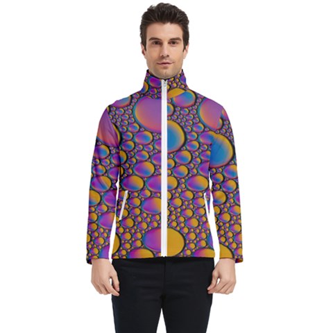 Bubble Color Men s Bomber Jacket by artworkshop