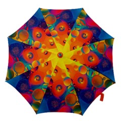 Colorfull Pattern Hook Handle Umbrellas (small) by artworkshop