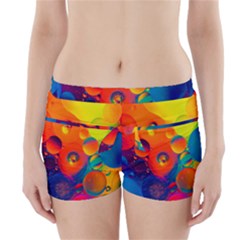 Colorfull Pattern Boyleg Bikini Wrap Bottoms by artworkshop