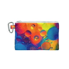 Colorfull Pattern Canvas Cosmetic Bag (small) by artworkshop