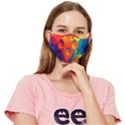 Colorfull pattern Fitted Cloth Face Mask (Adult) View1