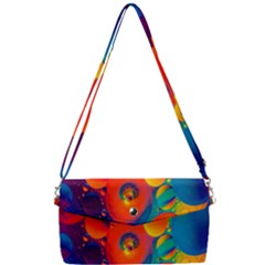 Colorfull Pattern Removable Strap Clutch Bag by artworkshop