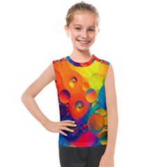 Colorfull Pattern Kids  Mesh Tank Top by artworkshop