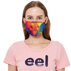 Colorfull Pattern Cloth Face Mask (adult) by artworkshop