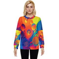 Colorfull Pattern Hidden Pocket Sweatshirt