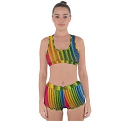  Colorful Illustrations Racerback Boyleg Bikini Set by artworkshop