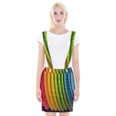  Colorful Illustrations Braces Suspender Skirt by artworkshop