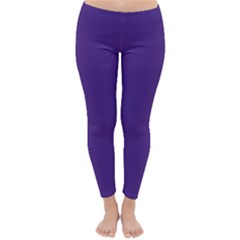 Lavender Twilight Classic Winter Leggings by HWDesign